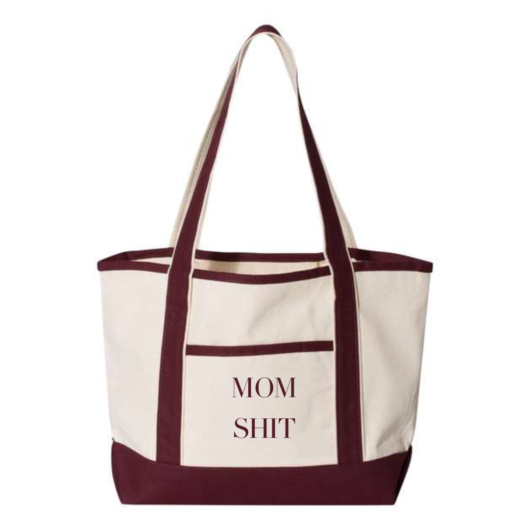 Custom Embroidered Canvas Tote Bags