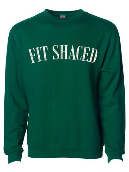 Fit Shaced Embroidered Crewneck Sweatshirt