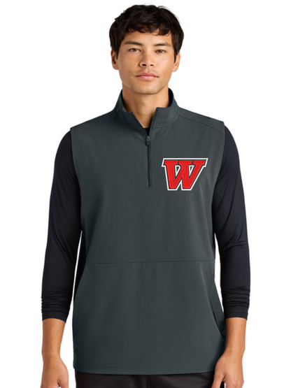 Wadsworth Embroidered Sport-Tek® Repeat 1/2-Zip Vest