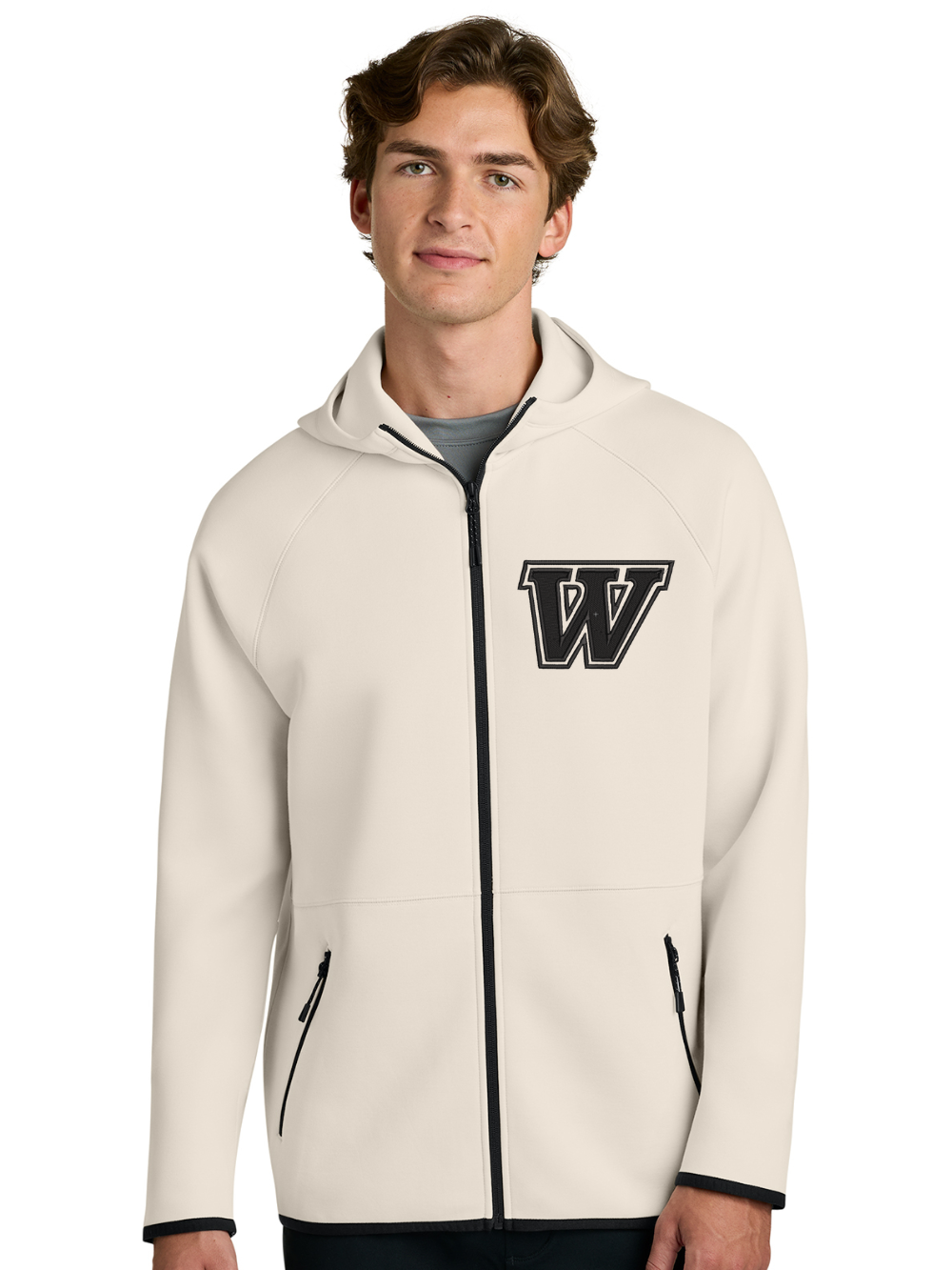 Wadsworth Embroidered Sport-Tek® Phenom Full-Zip Hoodie