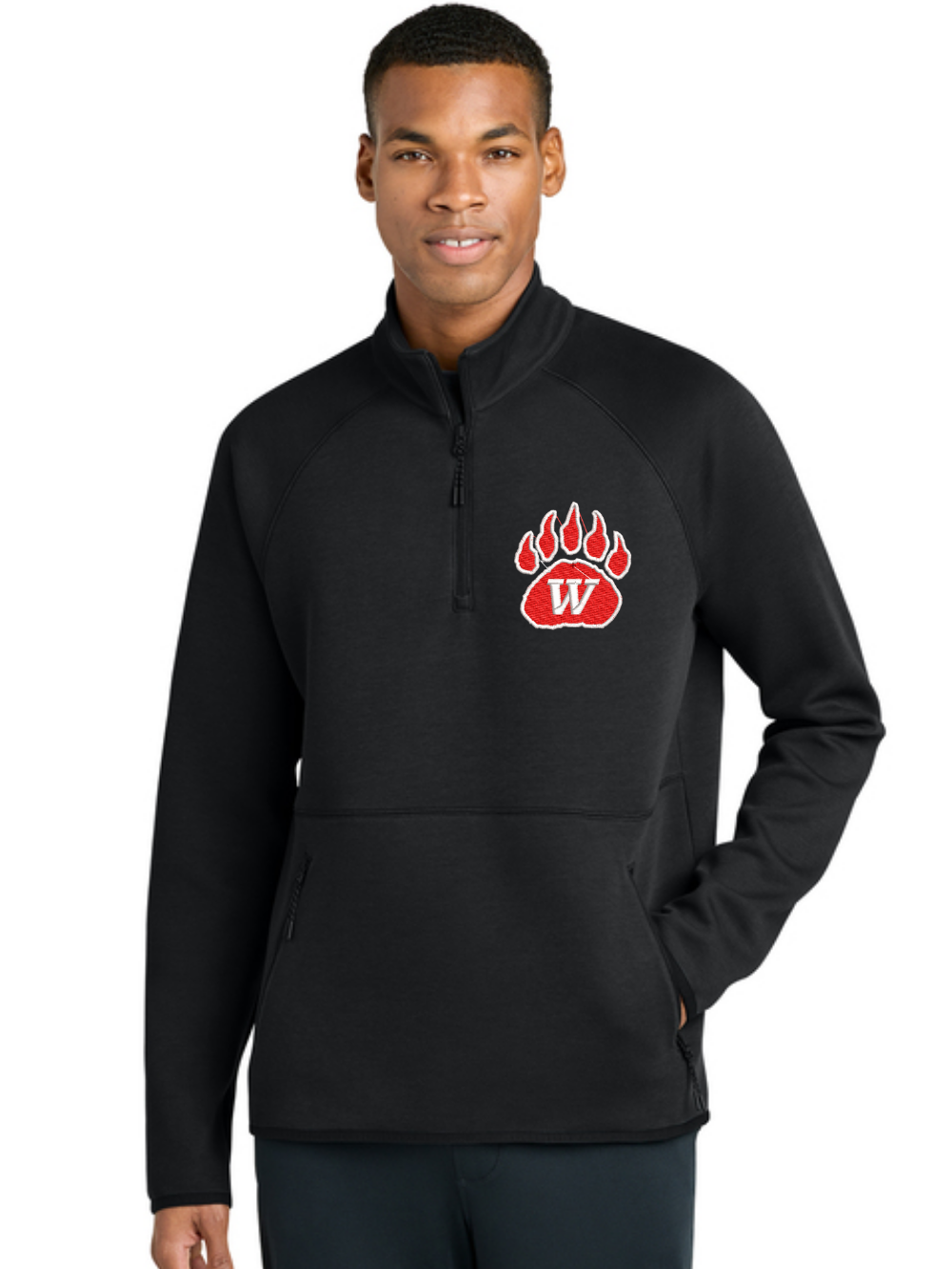 Wadsworth Embroidered Sport Tek Phenom Quarter Zip