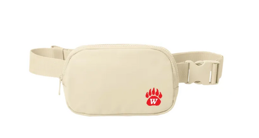 Grizzly Paw Matte Hip Adjustable Belt Bag