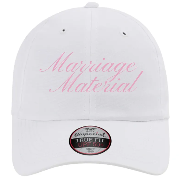 Marriage Material Performance Cap