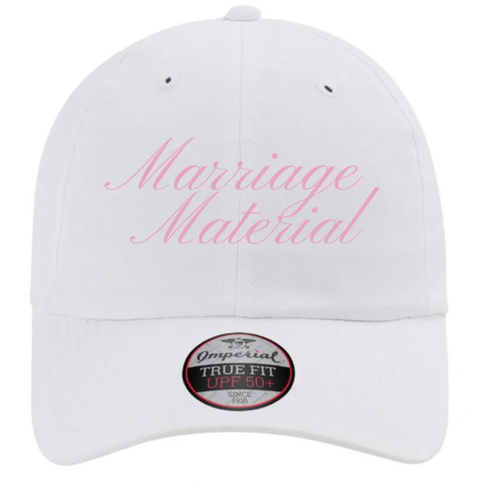 Marriage Material Performance Cap