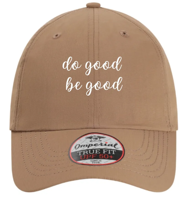 Do Good Be Good Performance Cap