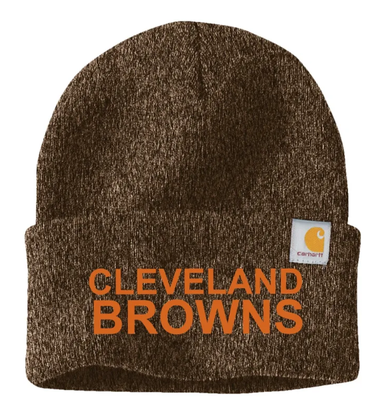 Cleveland Browns Embroidered Carhartt Beanie Cap