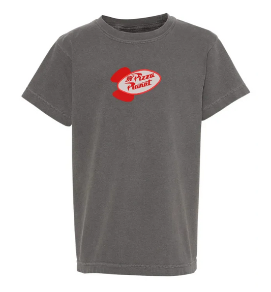 Pizza Planet Embroidered Comfort Colors Youth & Adult T-Shirt