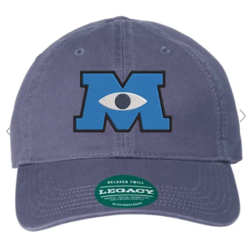 Monsters U Embroidered Relaxed Twill Dad Hat