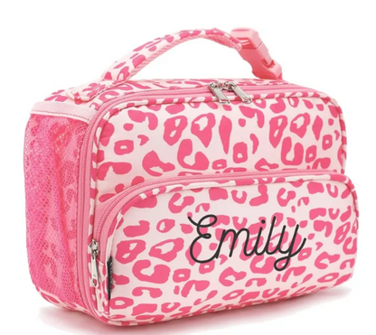 Custom Name Back to School Lunch Box for Little Girls