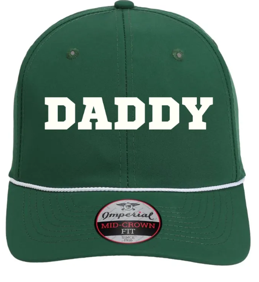 Custom Word or Handwriting Dad or Grandpa Father's Day Performance Rope Hat