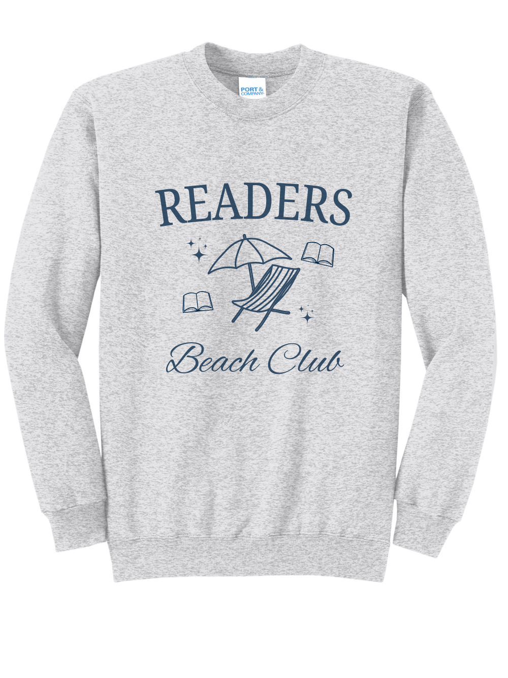 Reader's Beach Club Embroidered Crewneck Sweatshirt