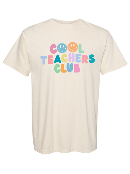 Cool Teachers Club Comfort Colors Graphic T-Shirt