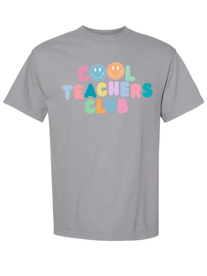 Cool Teachers Club Comfort Colors Graphic T-Shirt