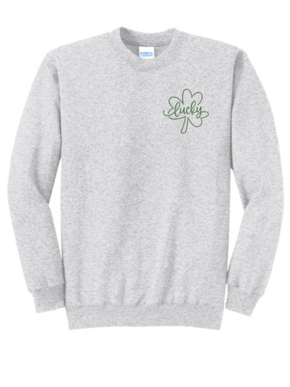 Lucky Embroidered Crewneck Sweatshirt