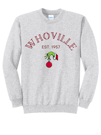 Whoville Embroidered Crewneck Sweatshirt